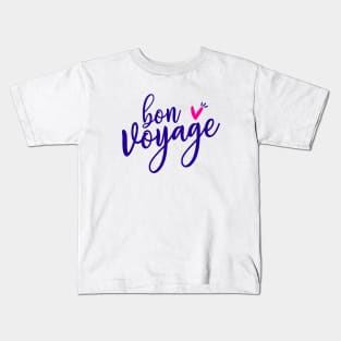 bon voyage - buen viaje Kids T-Shirt